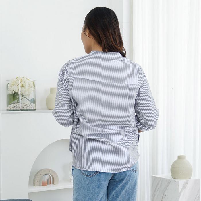 Gambar Beatrice Clothing Oxford Blouse - Blouse Wanita dari Sanehastore undefined Tokopedia