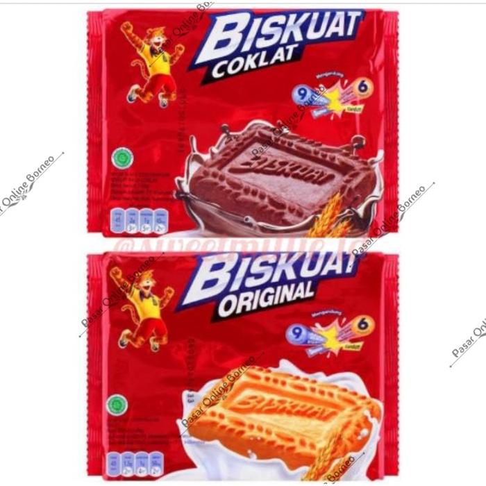 Gambar Biskuit Biskuat Original Cokelat 1 Renceng - Cokelat dari Ikan Asin Borneo undefined Tokopedia