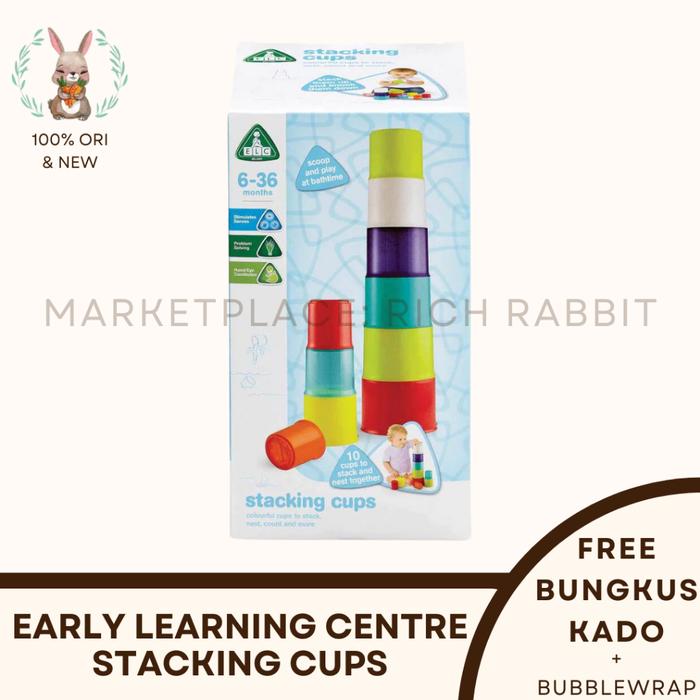 Jual Early Learning Centre Stacking Cups Mainan Edukasi Anak Cup