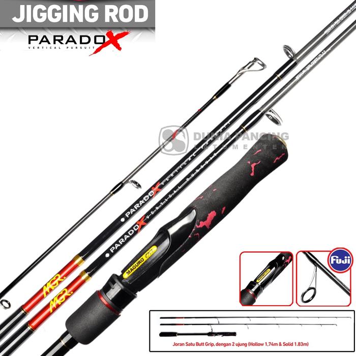Jual Joran Jigging MAGURO PARADOX Double Top Section Ujung