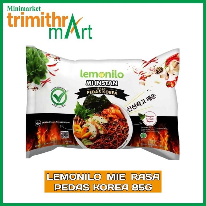 Gambar LEMONILO MIE INSTAN RASA PEDAS KOREA 85G dari @VERRO undefined Tokopedia