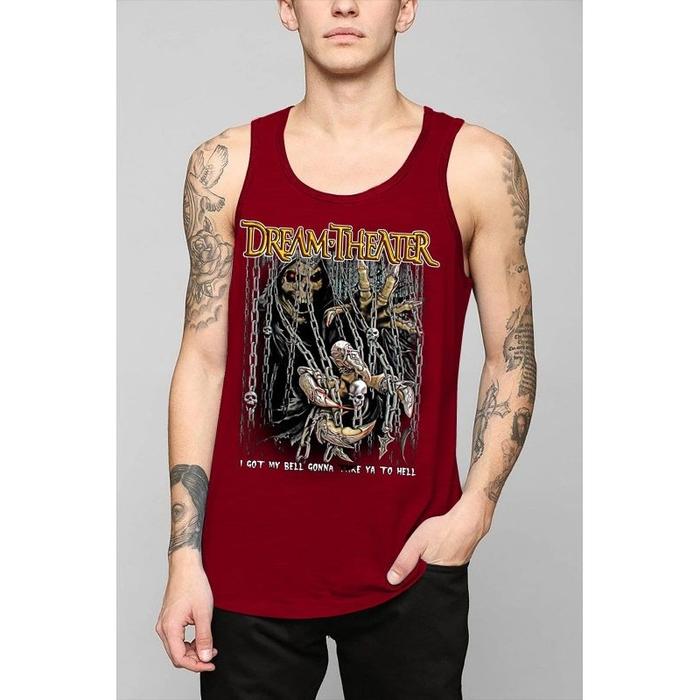 Gambar KAOS DISTRO DALAMAN SINGLET PRIA MURAH KEREN TERBARU DREAM TEATHERR - Maron, L dari 3MiLy Store undefined Tokopedia