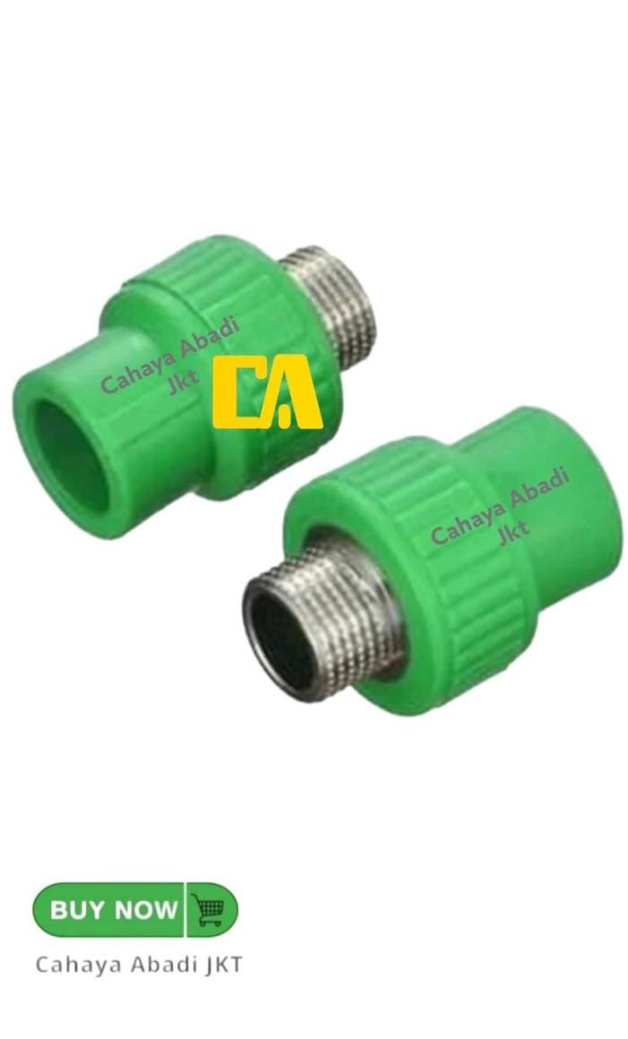Thread Luar Jual Sok Drat Luar PPR / Male Thread Joint Rucika Tigris 1/2 in 20mm ...