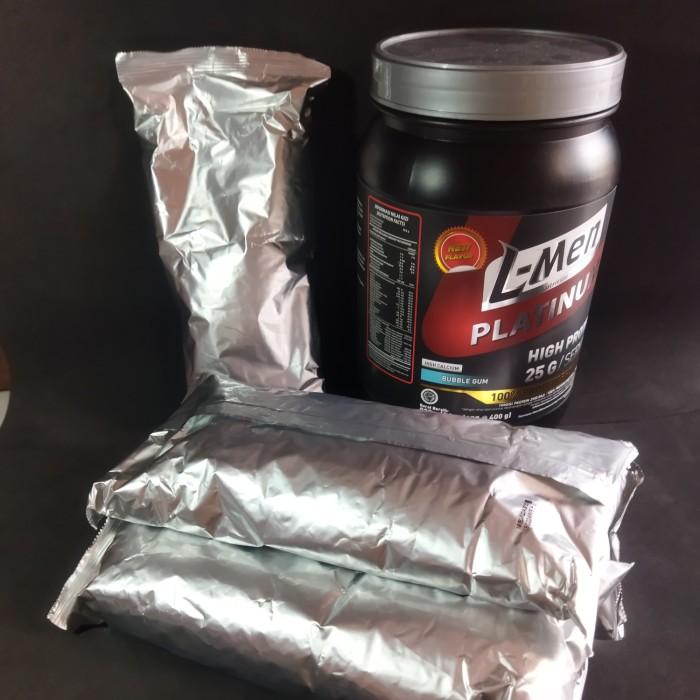Gambar L-Men Platinum Whey Protein Eceran 400gr Lmen - Choco Latte Murah dari ARKIO_SHOP undefined Tokopedia