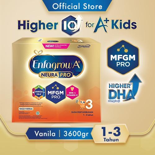 Gambar Enfagrow A+ 3 Susu Formula Anak 1 - 3 Tahun Vanila 3600 gr dari Bilaa99 undefined Tokopedia