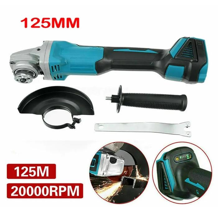 Jual 125/100mm Brushless Cordless Impact Angle Grinder For Makita