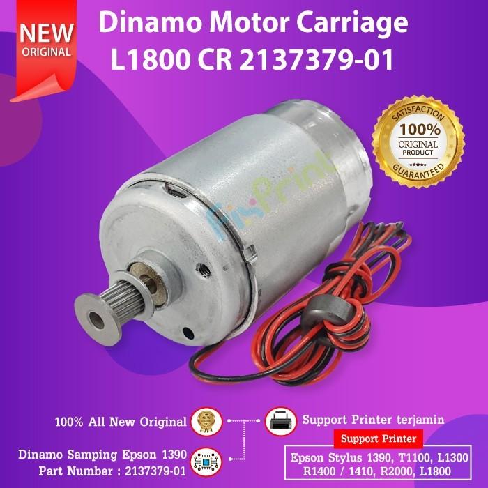 Gambar Dinamo Carriage Epson L1300 T1100 L1800 1390 Motor CR Printer R2000 - Motor Bawah PF dari FixPrint Indonesia undefined Tokopedia
