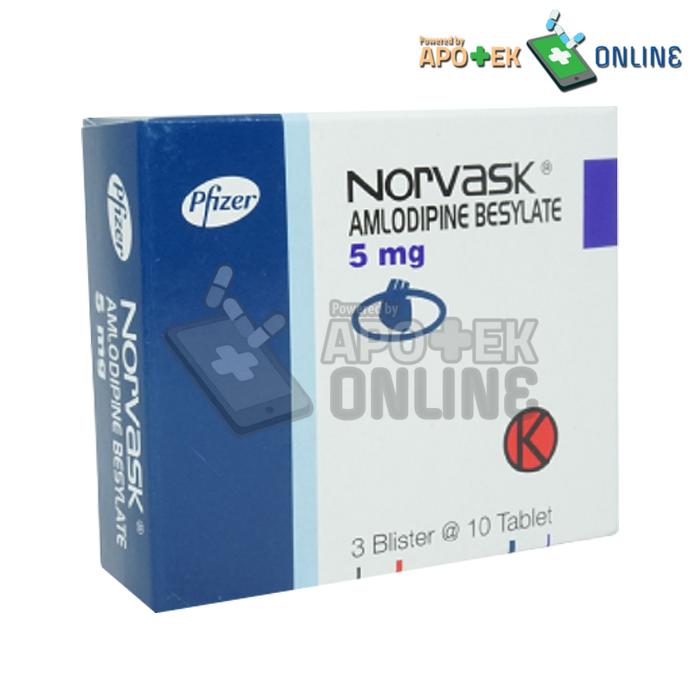 Gambar NORVASK 5MG 1 Strip 10 Tablet dari Apotek Pelangi Serpong Utara undefined Tokopedia