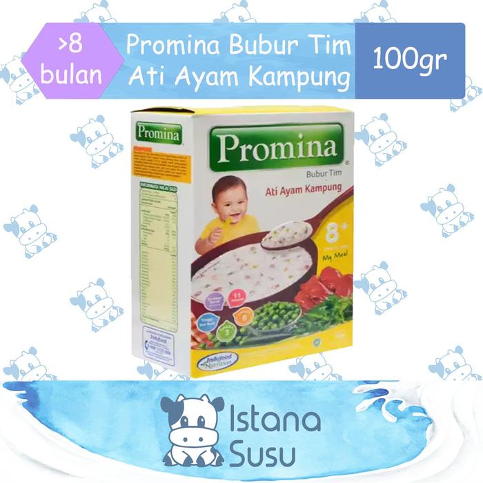 Gambar Promina Bubur Tim Bayi Usia 8+ Bulan 100g dari DonnelDony undefined Tokopedia