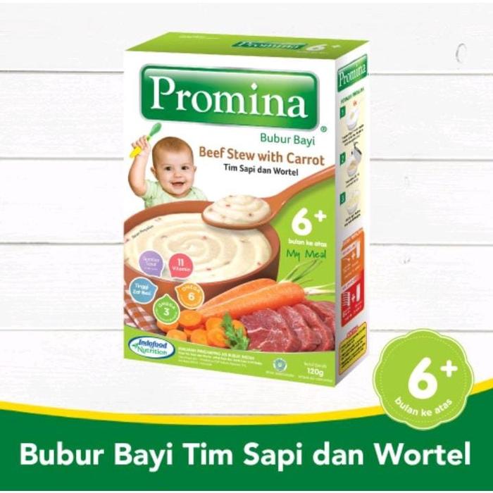 Gambar Promina Bubur Bayi Beef Strew with Carrot dari DzakyDzakir undefined Tokopedia