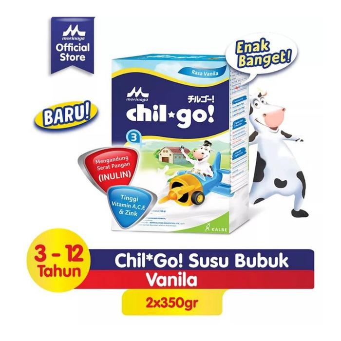 Gambar CHIL GO 3+ Susu Bubuk Vanila Box - 600/700gr dari DonnelDony undefined Tokopedia