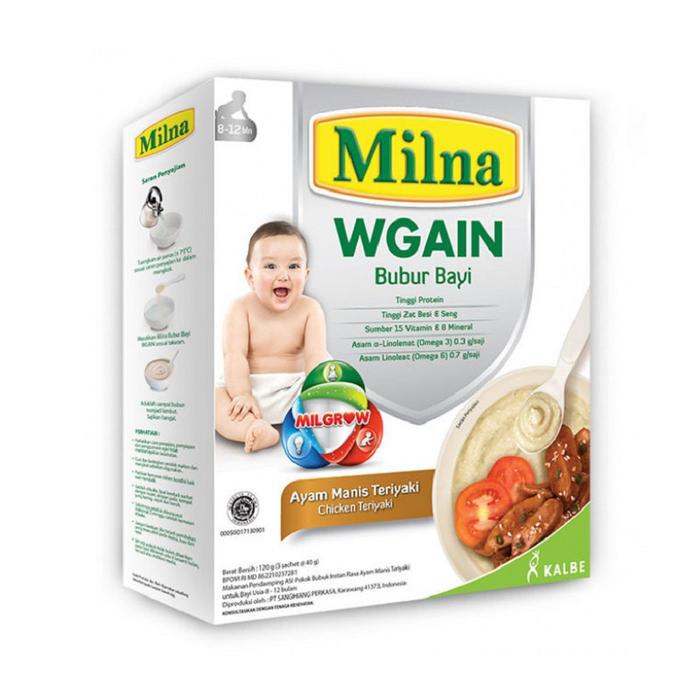 Gambar MILNA WGAIN BUBUR 8+ 120GR dari DzakyDzakir undefined Tokopedia