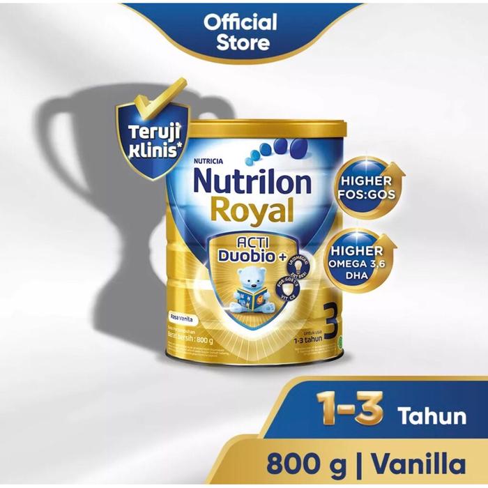 Gambar Nutrilon Royal 3 Vanilla 800 Gr dari DonnelDony undefined Tokopedia