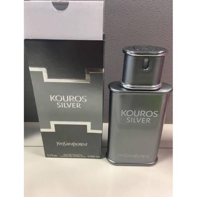 Laurent Body Perfume Kouros Body Parfume YSL Kouros Silver Kouros