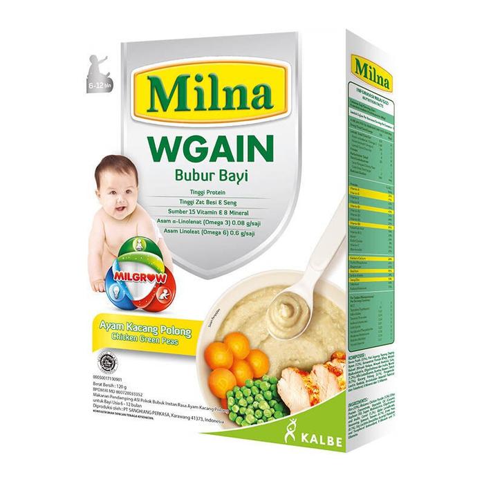 Gambar MILNA WGAIN 6 BULAN 120G dari DonnelDony undefined Tokopedia