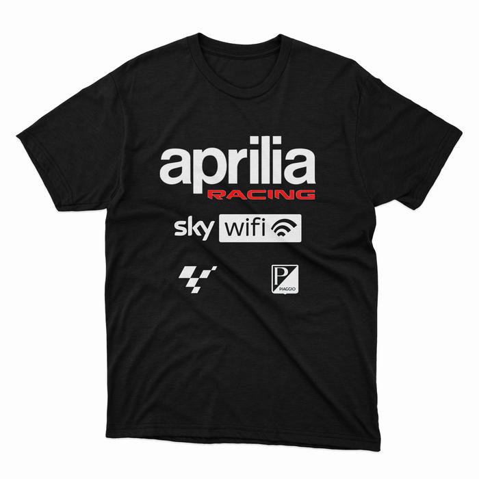 Gambar Sunopy Baju Kaos Distro Tshirt Atasan Kaos Otomotif MotoGP 2023 GT - Aprilia, Int:XL dari sunopy tokopedia undefined Tokopedia