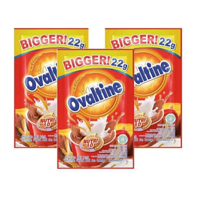 Gambar Ovaltine Classic Susu Bubuk Coklat 22gr x10s x 3 dari FamauguFarasi undefined Tokopedia