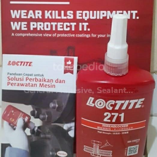 Gambar LOCTITE 271 250ML (ORIGINAL PRODUCT) [TERBARU[TERLARIS[ORIGINAL[ASLI] dari Tybo Mart undefined Tokopedia