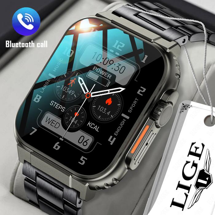 Gambar RF LIGE New Smart Watch Men 600 mA Outdoors Sports Bracelet Blu dari Resolute First undefined Tokopedia