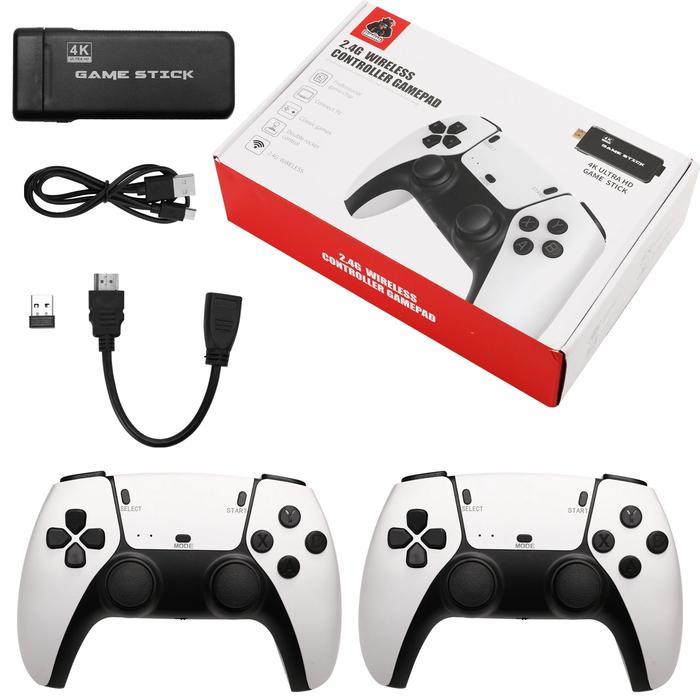 Gambar AL M8 Pro Game Stick 4K HDMI HD Video Console 2.4G Wireless Con dari Aero Langit undefined Tokopedia
