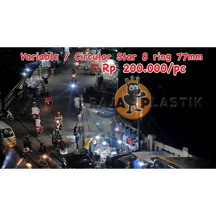 Gambar jag Variable Star Filter / Circular Star Filter 4/6/8 ring 77mm Green - Star Filter 8 dari CV jag undefined Tokopedia