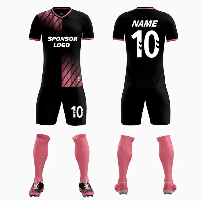 Gambar JS Custom Cheap Printing Logo Soccer Wear Adults Football Unifo dari Jazhera Store undefined Tokopedia