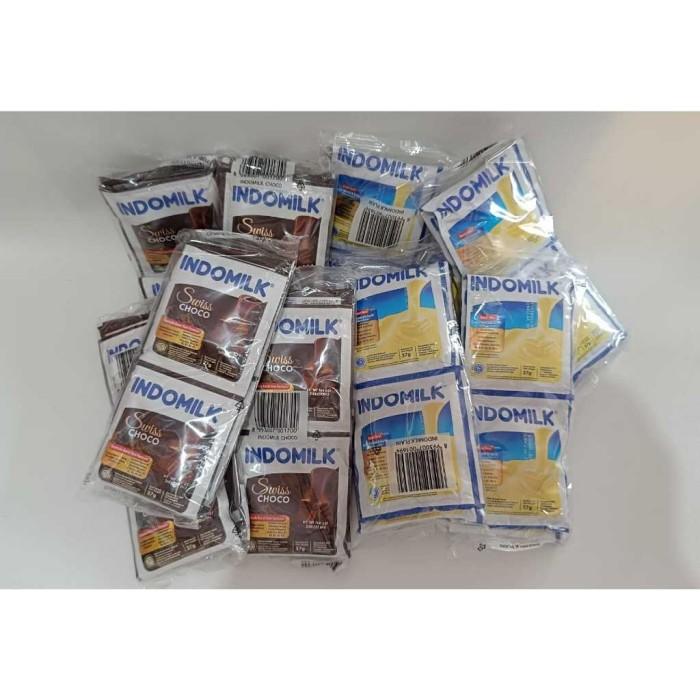 Gambar Indomilk Sachet Plain & Coklat 37 gram / Susu Kental Manis - Coklat dari HS Store1 undefined Tokopedia