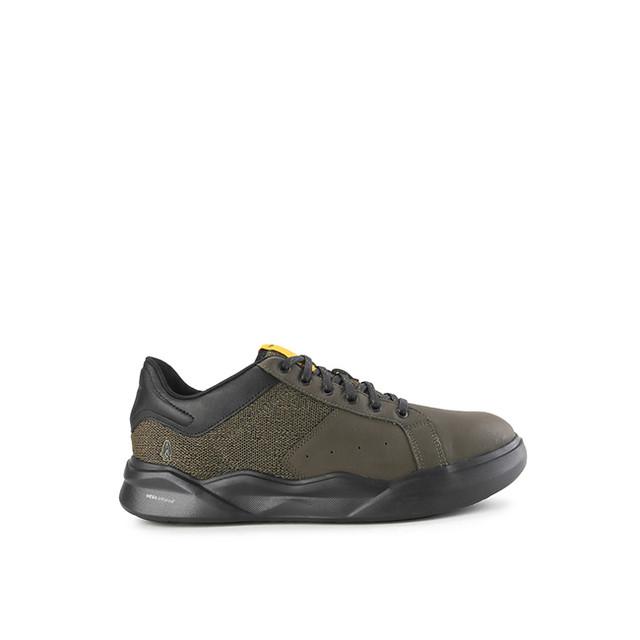 Gambar Hush Puppies Sneakers Pria Rush Sneaker Dark Olive Leather - 42, Dark Olive Leather dari Hush Puppies Official Store Kota Tangerang Tokopedia
