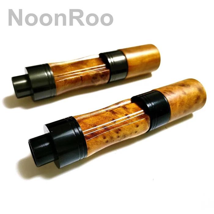 Gambar IG NooNRoo Burl wood Spinning reel seat with wood nut fishing r dari iDea GadgetId undefined Tokopedia