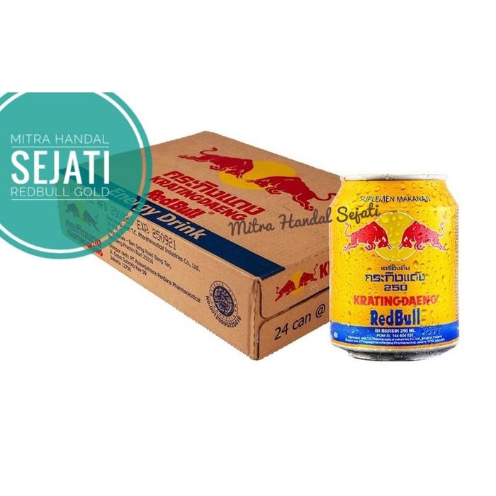 Gambar Kratingdaeng Kaleng I Kratingdaeng Redbull I Redbull Gold Can 1 dus I dari LENITD undefined Tokopedia