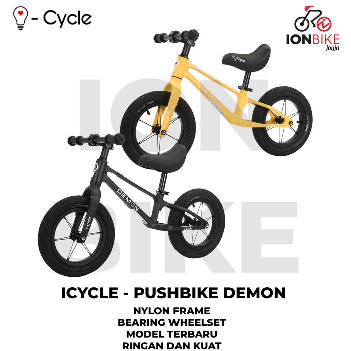 Jual Push Bike ICycle Demon Balance Bike Pushbike Sepeda Anak
