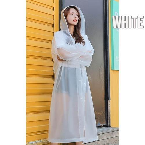 Gambar Jas Hujan Ringan Model Korea Jas Ujan Eva Ponco Mantel Hujan Fashion - White dari AchillesCollection undefined Tokopedia