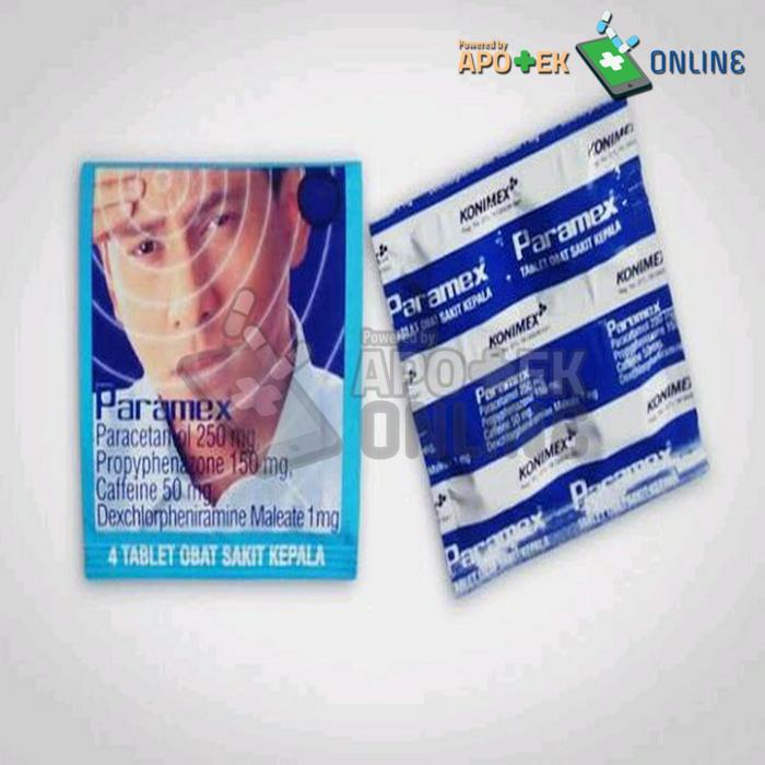 Gambar PARAMEX TABLET 1 STRIP ISI 4 TABLET dari Apotek Azalea Farma Bekasi Timur undefined Tokopedia