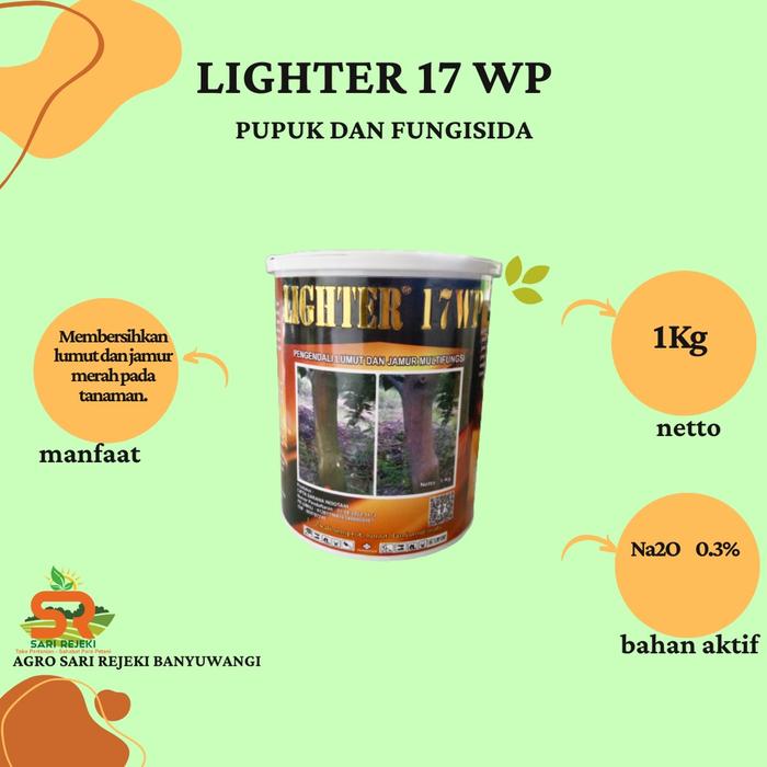 Gambar Promo Lighter 17Wp 1Kg Fungisida Pengendali Pembersih Lumut Jamur Pada dari Best Narve undefined Tokopedia