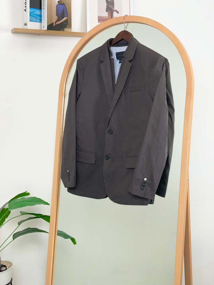 Gambar Jack & Jones Blazer Pria Lengan Panjang 21 Grey Long Slim Fit Outer - XS dari Salezone Official undefined Tokopedia