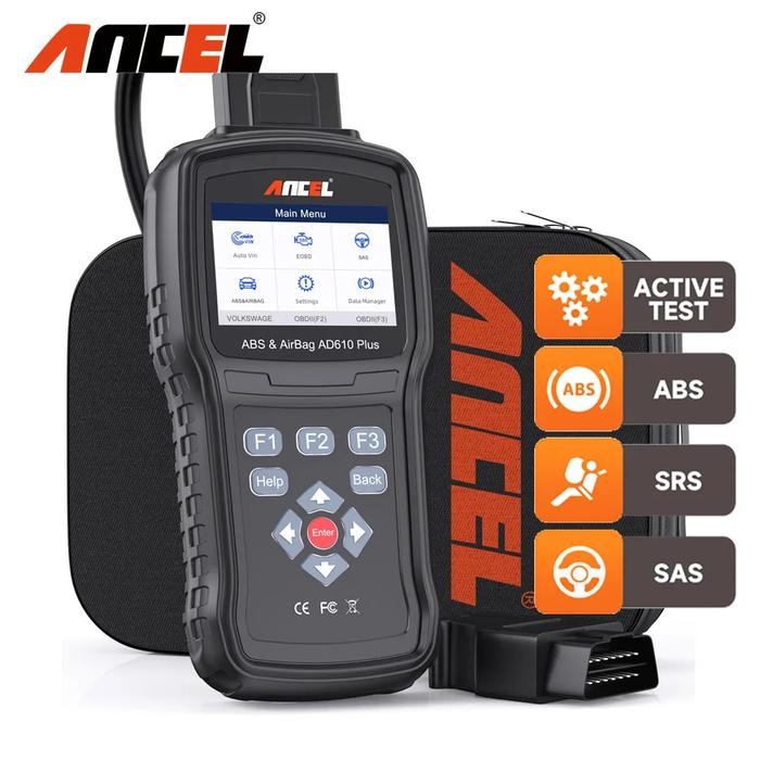 Gambar ANCEL AD610 Plus OBD2 Automotive Scanner Engine Check ABS SRS Airbag dari rismaystore undefined Tokopedia