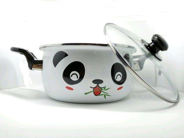 Gambar Maspion Hello Panda Panci Enamel 24 Cm Lnz dari Lineaza undefined Tokopedia