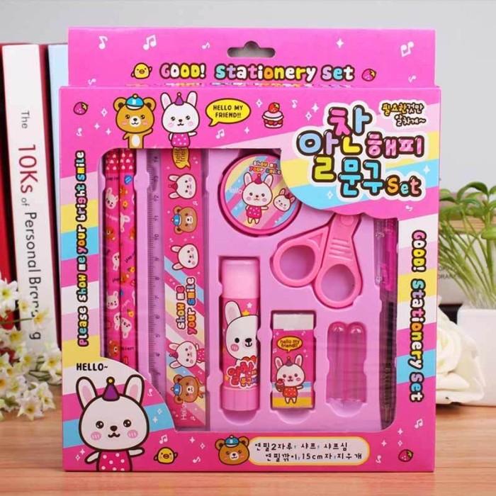Gambar Alat Tulis Set 9in1 RJYS3129 / perlengkapan sekolah / gunting / pensil dari Toserba ada 89 undefined Tokopedia