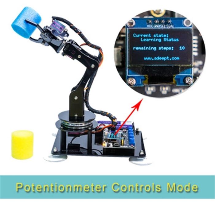 Gambar 5Dof Robotic Arm Kit Stem Robotics Kit With High Quality For Ardu dari Avid Artifacts undefined Tokopedia