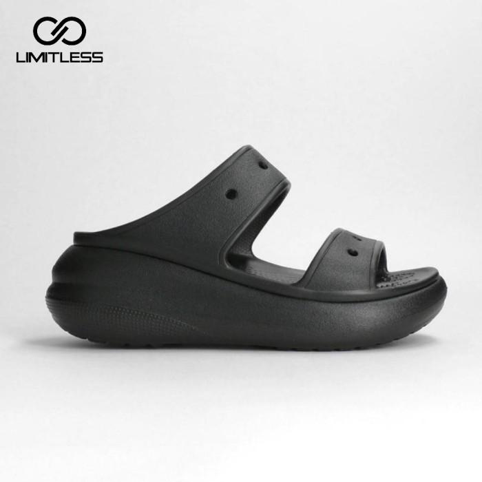 Gambar Sandal Tinggi Wanita Kasual Korean Style Terbaru 2025 Selop Kekinian - BLACK, 36 dari Zerolimit Store undefined Tokopedia
