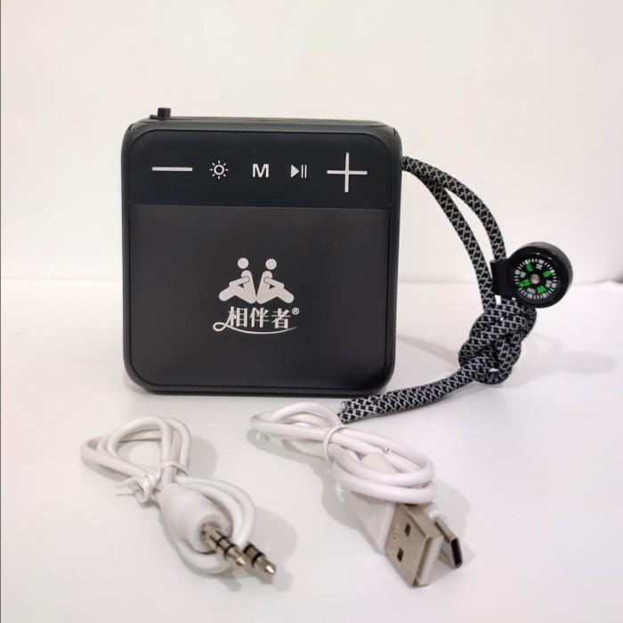 Gambar OCEANBLUE Speaker Bluetooth Wireless Portable Mini RGB Led Hifi Stereo Sound Bass Simfoni Music Box - Hitam dari Ocean Bike Official undefined Tokopedia