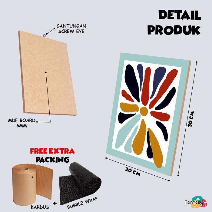 Gambar TENNESY HIASAN DINDING ART WALL 20x30CM WALL DECOR PAJANGAN KAYU dari YUKON MARKET undefined Tokopedia