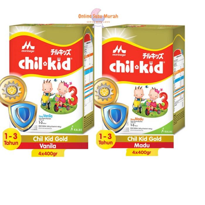 Gambar MORINAGA CHILKID REGULER VANILA MADU 1600 GR SUSU CHIL KID GOLD 1600gr dari HerilBenymn undefined Tokopedia
