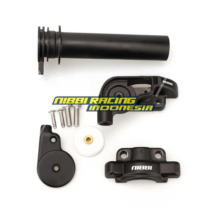 Gambar Gas Spontan Nibbi Racing Motorcross Supermoto - Universal - Hitam dari NIBBI Racing Indonesia undefined Tokopedia