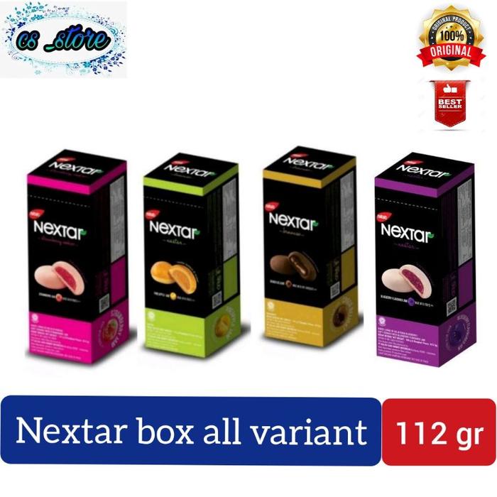 Gambar Nextar Nastar Box 112 gr - Strawberry dari Ganda Store Online undefined Tokopedia