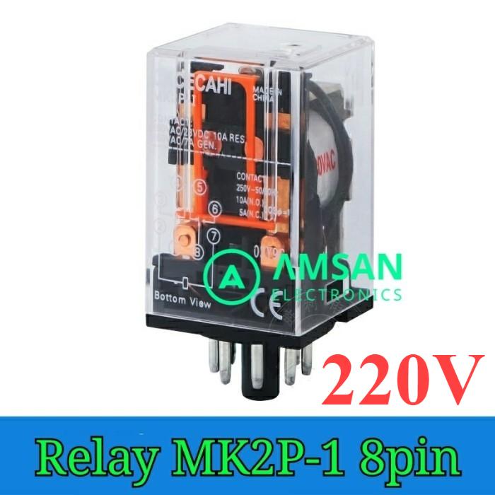 Gambar Relay MK2P I AC 220V - MK2P 220V dari AMSAN ELECTRONICS undefined Tokopedia