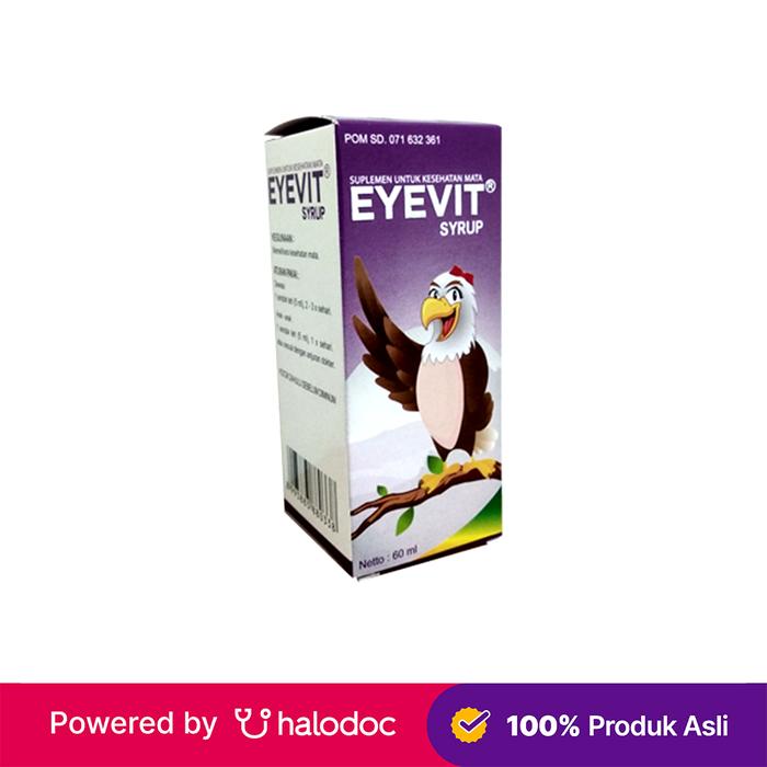 Gambar Eyevit Sirup 60 ml - Vitamin Mata - Halodoc dari Apotek Kosambi Jakarta Barat undefined Tokopedia