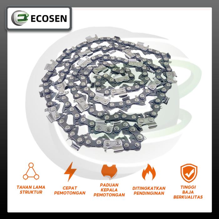 Gambar ECOSEN Guide Bar Chainsaw Blade Chainsaw Chain 325 Rantai Chainsaw 20 - 325 Rantai, 22” dari yesistooorre undefined Tokopedia