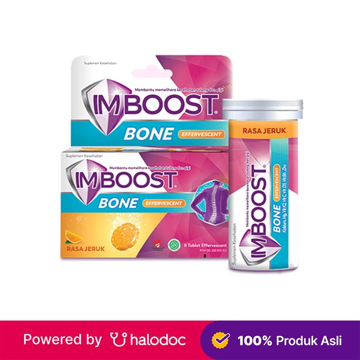 Gambar Imboost Bone Effervescent 8 Tablet dari Apotek Gowok Depok DIY undefined Tokopedia