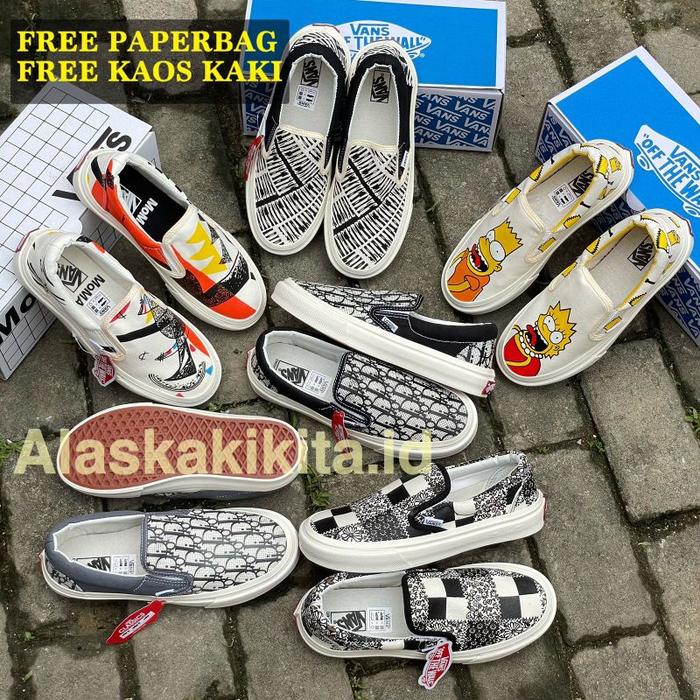 Gambar Vans Slip On Moma Import Waffle Dt Pria Wanita Sepatu Vans Slop Pria dari jeanjesi shp undefined Tokopedia